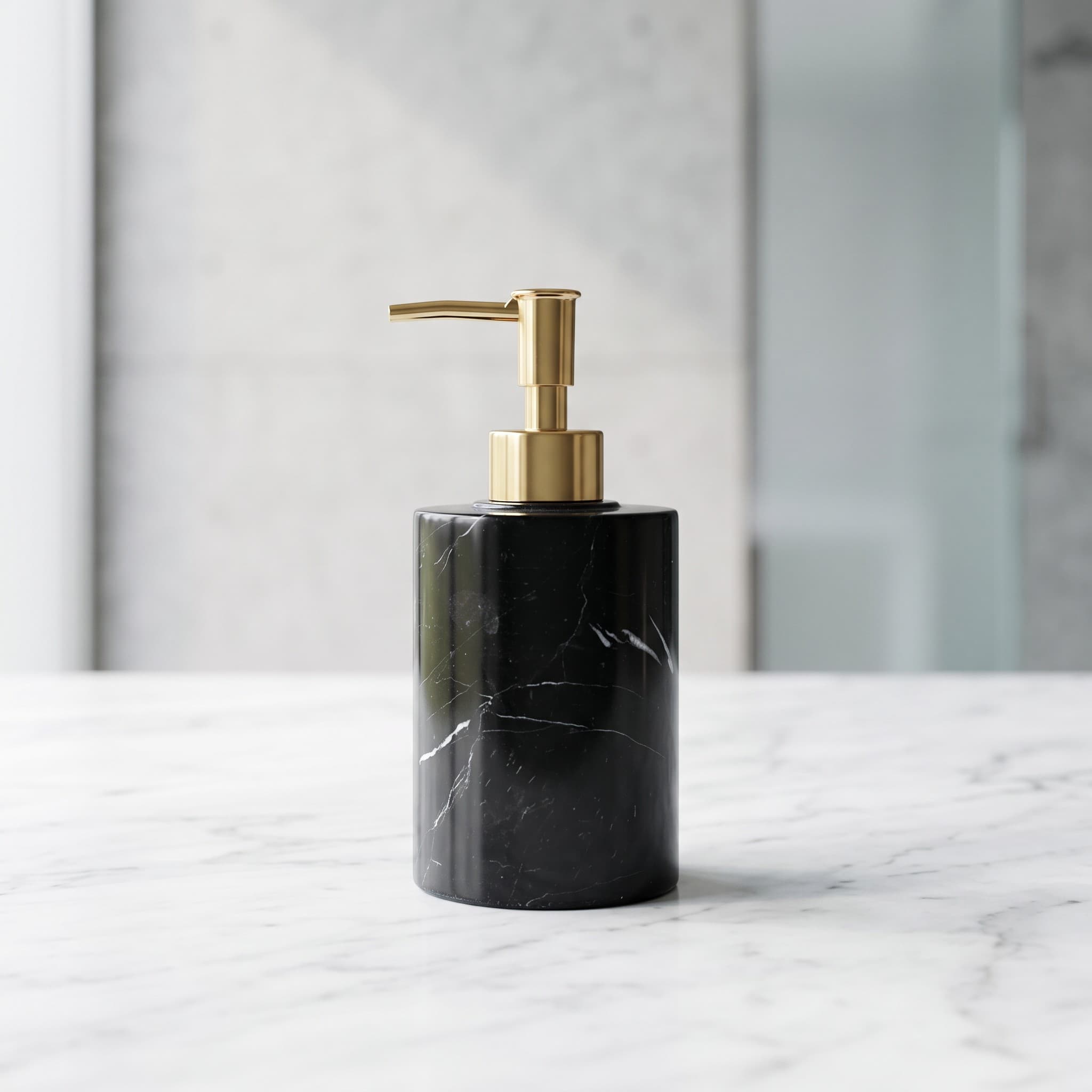 Toros Black Liquid Soap Dispenser