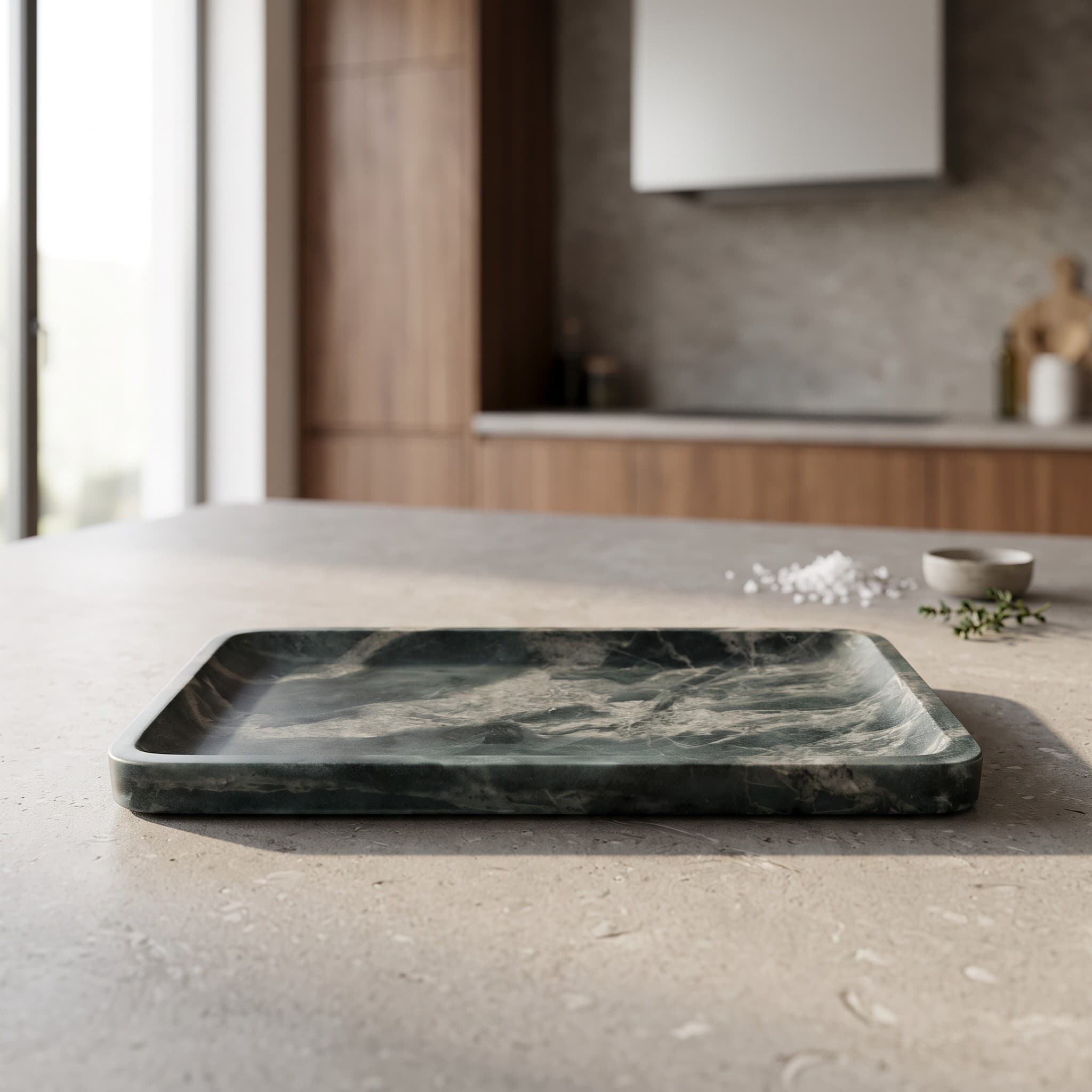 Verde Antique Rectangular Tray