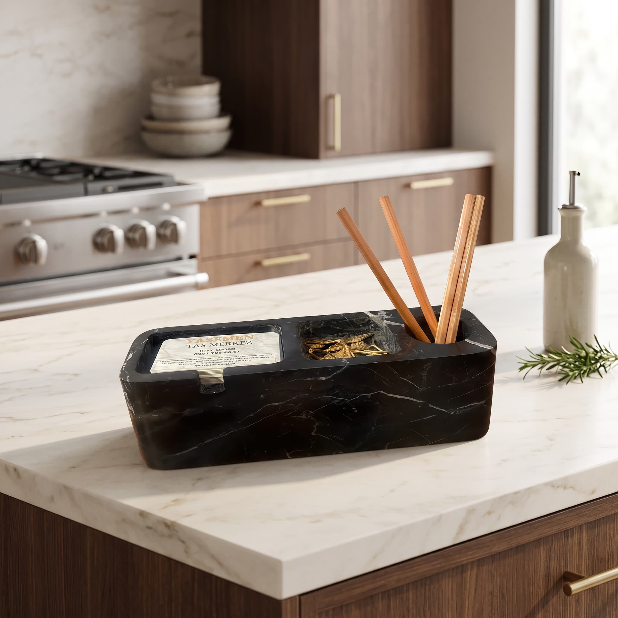 Toros Black Desk Organizer Tray